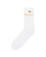 Załaduj obraz do przeglądarki galerii, LACOSTE x ROLAND-GARROS SPORTS SOCKS WHITE SKARPETKI