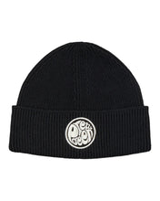 Načíst obrázek do prohlížeče Galerie, PRETTY GREEN LOGO KNIT BEANIE BLACK CZAPKA ZIMOWA