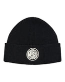 Załaduj obraz do przeglądarki galerii, PRETTY GREEN LOGO KNIT BEANIE BLACK CZAPKA ZIMOWA