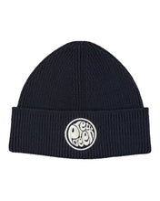 Načíst obrázek do prohlížeče Galerie, PRETTY GREEN LOGO KNIT BEANIE NAVY CZAPKA ZIMOWA