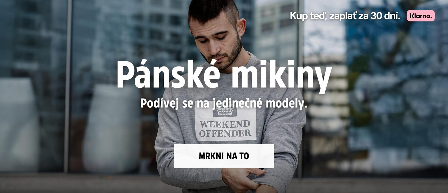 Pánské mikiny od Casual Authentic. Mrkni na jedinečné kousky.