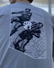 Załaduj obraz do przeglądarki galerii, SPF NEWSPAPER GREY T-SHIRT