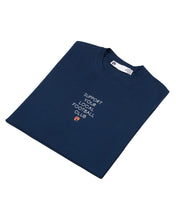 Załaduj obraz do przeglądarki galerii, SPF SUPPORT NAVY BLUE T-SHIRT