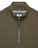 Načíst obrázek do prohlížeče Galerie, WEEKEND OFFENDER KRAVIZ QUARTER ZIP CASTLE GREEN BLUZA