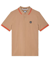 Załaduj obraz do przeglądarki galerii, WEEKEND OFFENDER LEVANTO COGNAC BROWN KOSZULKA POLO