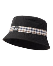 Load image into Gallery viewer, WEEKEND OFFENDER QUEENSLAND BLACK/MID HOUSE CHECK BUCKET HAT