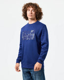 Načíst obrázek do prohlížeče Galerie, WEEKEND OFFENDER VILLOTA CAMO BRIGHT NAVY BLUZA