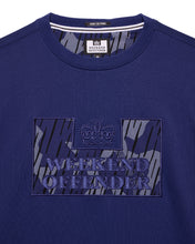 Load image into Gallery viewer, WEEKEND OFFENDER VILLOTA CAMO BRIGHT NAVY BLUZA