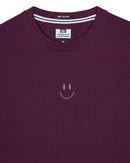Načíst obrázek do prohlížeče Galerie, WEEKEND OFFENDER SMILE GRAPHIC ACAI BERRY T-SHIRT