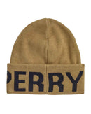 Načíst obrázek do prohlížeče Galerie, Fred Perry Oversized Branded Beanie Stone czapka zimowa