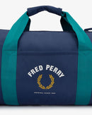 Załaduj obraz do przeglądarki galerii, Fred Perry Sport Nylon Barrel Bag Tennis Blue Torba