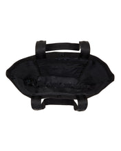 Load image into Gallery viewer, FRED PERRY CROSS STITCH GRAPHIC TOTE BLACK TORBA