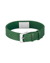 Załaduj obraz do przeglądarki galerii, Lacoste Leather Bracelet Green L.12.12 bransoletka skórzana