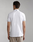 Načíst obrázek do prohlížeče Galerie, NAPAPIJRI E-WHALE BRIGHT WHITE KOSZULKA POLO