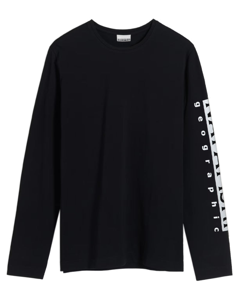 NAPAPIJRI SADAS BLACK LONGSLEEVE