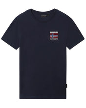 Załaduj obraz do przeglądarki galerii, NAPAPIJRI S-VERRES BLU MARINE T-SHIRT