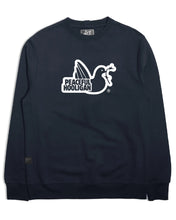 Załaduj obraz do przeglądarki galerii, PEACEFUL HOOLIGAN OUTLINE SWEATSHIRT NAVY BLUZA