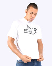 Załaduj obraz do przeglądarki galerii, PEACEFUL HOOLIGAN OUTLINE WHITE T-SHIRT