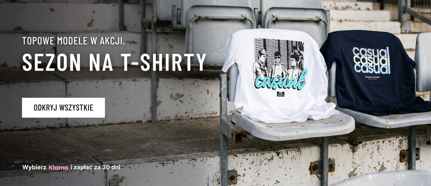 Sezon na t-shirty. Topowe modele w akcji.