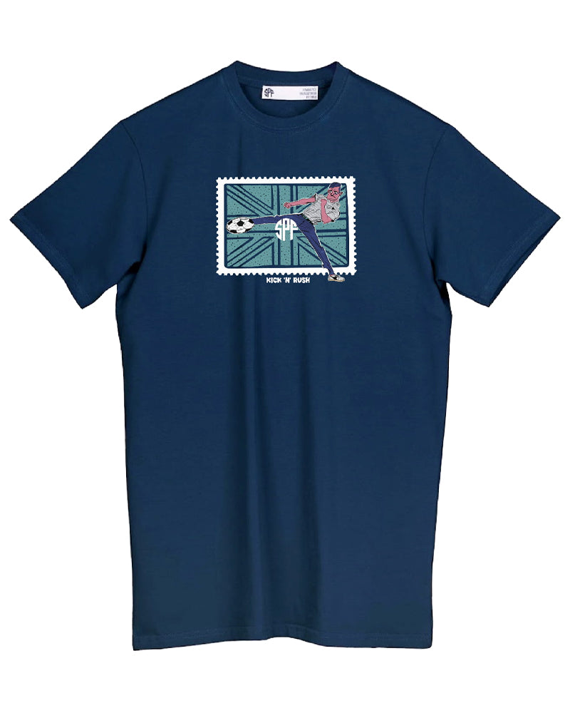 SPF KICK'N'RUSH NAVY T-SHIRT