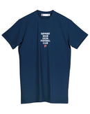 Załaduj obraz do przeglądarki galerii, SPF SUPPORT YOUR LOCAL FOOTBALL CLUB NAVY T-SHIRT