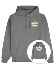 Load image into Gallery viewer, UNFAIR ATHLETICS INSPIRED EASY FIT HOODIE CHARCOAL BLUZA