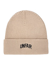 Załaduj obraz do przeglądarki galerii, Unfair Athletics Organic Knit Beanie Beige czapka zimowa