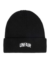 Załaduj obraz do przeglądarki galerii, Unfair Athletics Organic Knit Beanie Black czapka zimowa