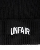 Załaduj obraz do przeglądarki galerii, Unfair Athletics Organic Knit Beanie Black czapka zimowa