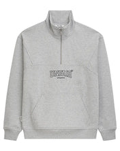 Load image into Gallery viewer, UNFAIR ATHLETICS STANDS HALFZIP LIGHT GREY BLUZA