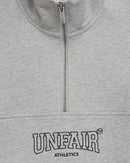 Načíst obrázek do prohlížeče Galerie, UNFAIR ATHLETICS STANDS HALFZIP LIGHT GREY BLUZA
