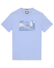 Załaduj obraz do przeglądarki galerii, WEEKEND OFFENDER ADACHI CAMO CORNFLOWER BLUE T-SHIRT