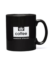 Načíst obrázek do prohlížeče Galerie, WEEKEND OFFENDER COFFEE MUG BLACK KUBEK
