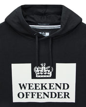 Load image into Gallery viewer, Weekend Offender HM Service Hoodie Black bluza z kapturem