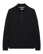 Załaduj obraz do przeglądarki galerii, WEEKEND OFFENDER KRAVIZ QUARTER ZIP BLACK BLUZA