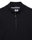 Načíst obrázek do prohlížeče Galerie, WEEKEND OFFENDER KRAVIZ QUARTER ZIP BLACK BLUZA