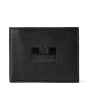 Załaduj obraz do przeglądarki galerii, WEEKEND OFFENDER LEATHER BILLFOLD WALLET BLACK PORTFEL