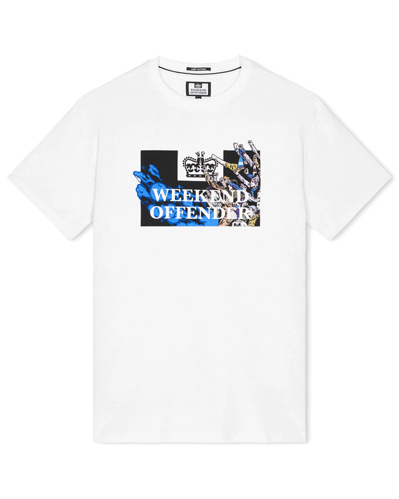 Weekend Offender Molazza Graphic White T-Shirt