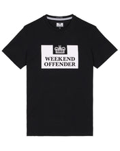 Załaduj obraz do przeglądarki galerii, WEEKEND OFFENDER PRISON BLACK T-SHIRT