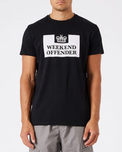 Załaduj obraz do przeglądarki galerii, WEEKEND OFFENDER PRISON BLACK T-SHIRT