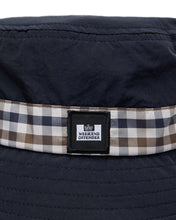 Načíst obrázek do prohlížeče Galerie, WEEKEND OFFENDER QUEENSLAND NAVY/MID HOUSE CHECK BUCKET HAT