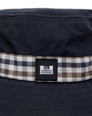 Načíst obrázek do prohlížeče Galerie, WEEKEND OFFENDER QUEENSLAND NAVY/MID HOUSE CHECK BUCKET HAT
