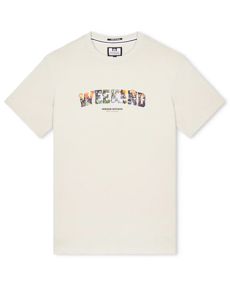 Weekend Offender Saturday Graphic Calcium T-shirt