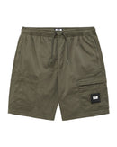 Načíst obrázek do prohlížeče Galerie, WEEKEND OFFENDER UPTOWN UTILITY SHORTS CASTLE GREEN SPODENKI