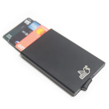 Załaduj obraz do przeglądarki galerii, PEACEFUL HOOLIGAN ALFIE WALLET BLACK CARD HOLDER