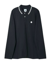 Załaduj obraz do przeglądarki galerii, PRETTY GREEN BARTON POLO BLACK LONGSLEEVE