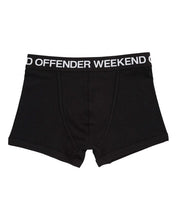 Załaduj obraz do przeglądarki galerii, WEEKEND OFFENDER BLACK BOKSERKI 3-PAK