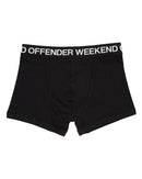 Načíst obrázek do prohlížeče Galerie, WEEKEND OFFENDER BLACK BOKSERKI 3-PAK