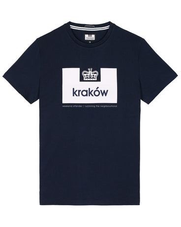 WEEKEND OFFENDER KRAKÓW CITY SERIES 2 NAVY T-SHIRT