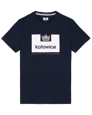 WEEKEND OFFENDER KATOWICE CITY SERIES 2 NAVY T-SHIRT